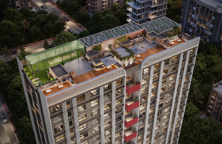 Top residential project Upper Juhu